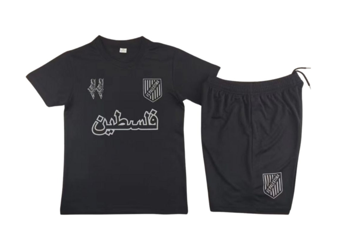 Black Football Kids Set, Arabic Writing