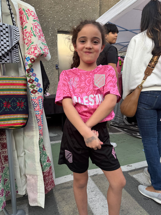 Pink Football Kids Set, English Writing