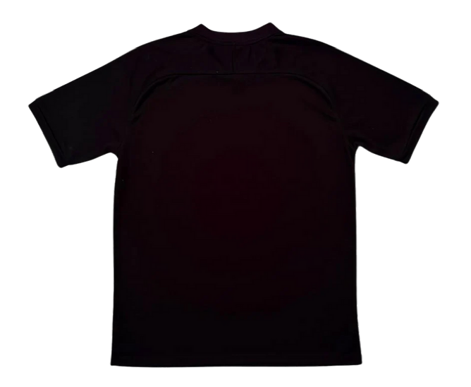 Black Football Shirt, Arabic Writing - Regular Fit