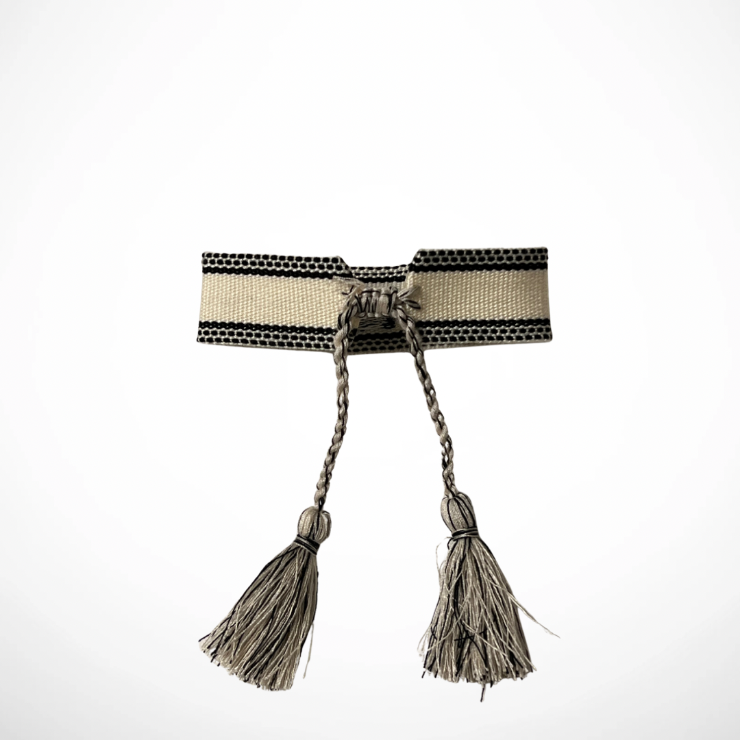 Handmade Woven Palestine flag bracelet