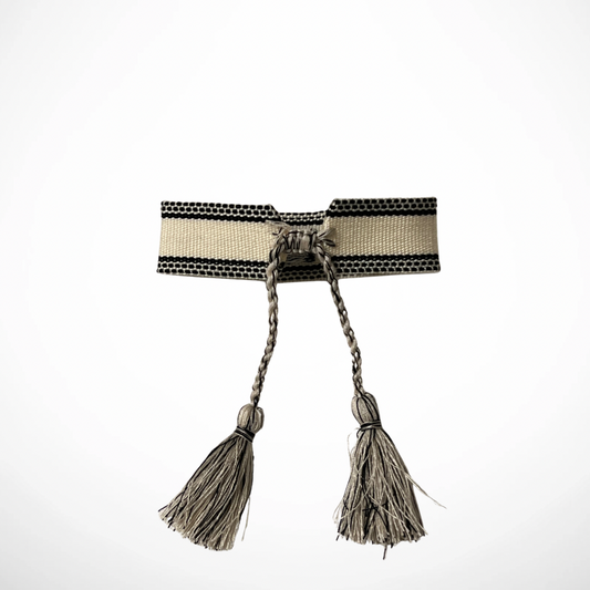 Handmade Woven Palestine flag bracelet