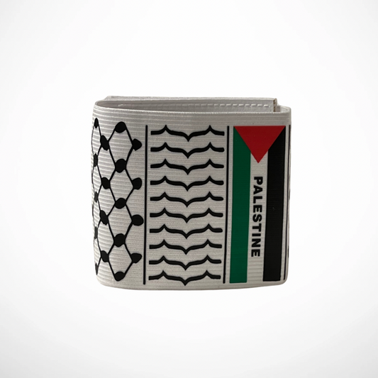 Palestine Keffiyeh Armband – Flag Edition