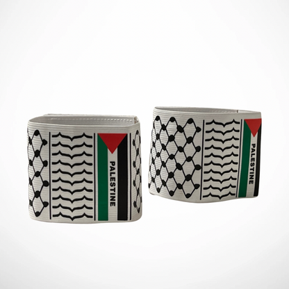 Palestine Keffiyeh Armband – Flag Edition