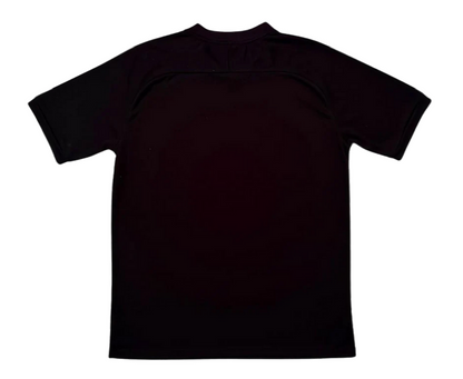 Black Football Shirt, Arabic Writing - Regular Fit