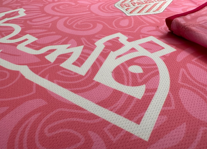 Pink Football Shirt, Arabic Writing - Regular Fit